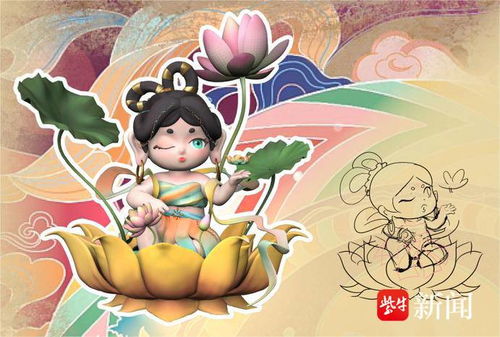 國潮新風尚 敦煌元素融入動漫手辦，00后設計師驚艷廣告設計界